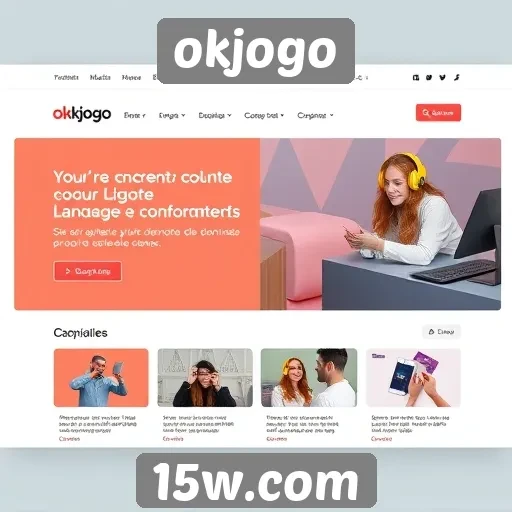 Novidades no design e interface do site okjogo