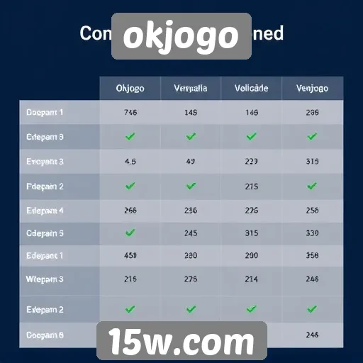 comparativo de performance entre plataformas no okjogo